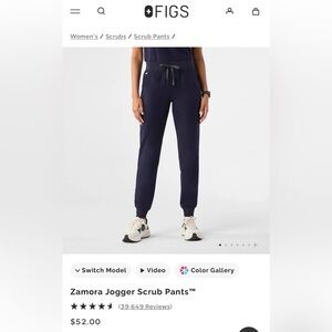 Figs women’s Zamora jogger style scrub pant